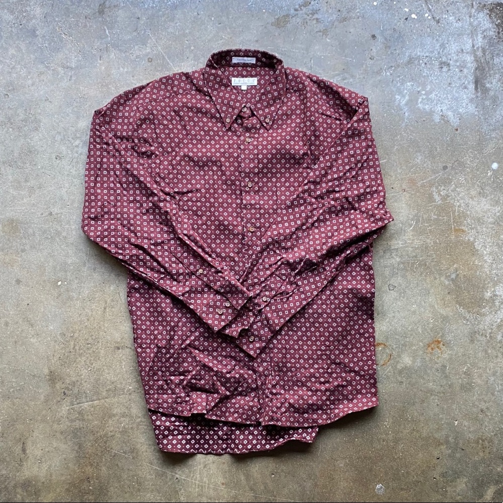 Men’s Long Sleeve Button Up.